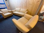 Wittmann Zitgroep Bank & 2 Fauteuils, Ophalen, Gebruikt, 75 tot 100 cm, Rechte bank