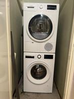 Bosch condensdroger serie 6 en wasmachine serie 4, Ophalen, 1200 tot 1600 toeren, Zo goed als nieuw, 85 tot 90 cm
