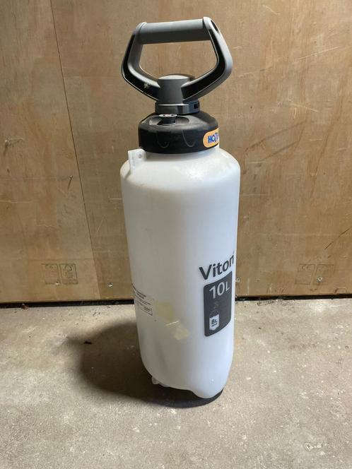 Hozelock Viton drukspuit 10 liter, Tuin en Terras, Bestrijdingsmiddelen, Zo goed als nieuw, Onkruidbestrijding, Ophalen