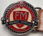 Frankie Morello. Leren riem/ceintuur. 90 cm., Overige kleuren, Frankie Morello, Echt leder, Minder dan 95 cm