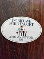 Stickertje Ford Escort, auto van het jaar 1981, Ophalen of Verzenden, Zo goed als nieuw