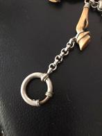 Horloge ketting. Zilver en Paarden benen van Been, Antiek en Kunst, Ophalen of Verzenden, Zilver