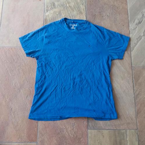 Blauw shirt C.Comberti maat M, Kleding | Heren, T-shirts, Gedragen, Maat 48/50 (M), Blauw, Ophalen of Verzenden