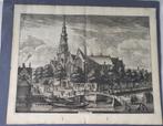 antieke prent Amsterdam OUDE KERK 1726 C. Commelin, Verzenden