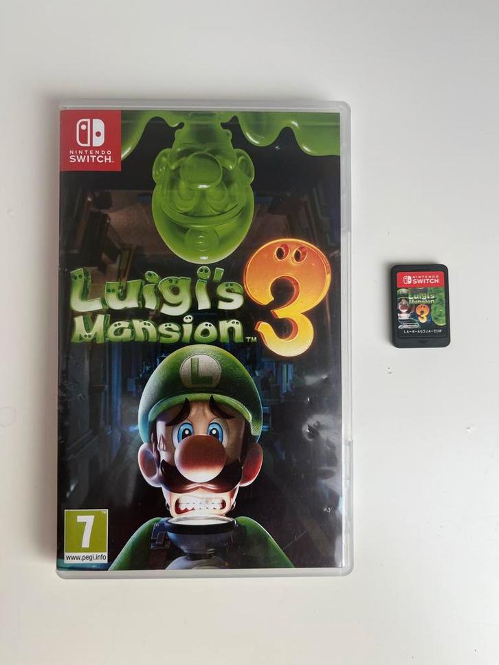 Luigi's Mansion 3 - Nintendo Switch, Spelcomputers en Games, Games | Nintendo Switch, Zo goed als nieuw, Avontuur en Actie, 2 spelers
