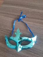 Blauw Masker - Carnaval of Themafeest, Ophalen of Verzenden, Zo goed als nieuw, Carnaval, Accessoires