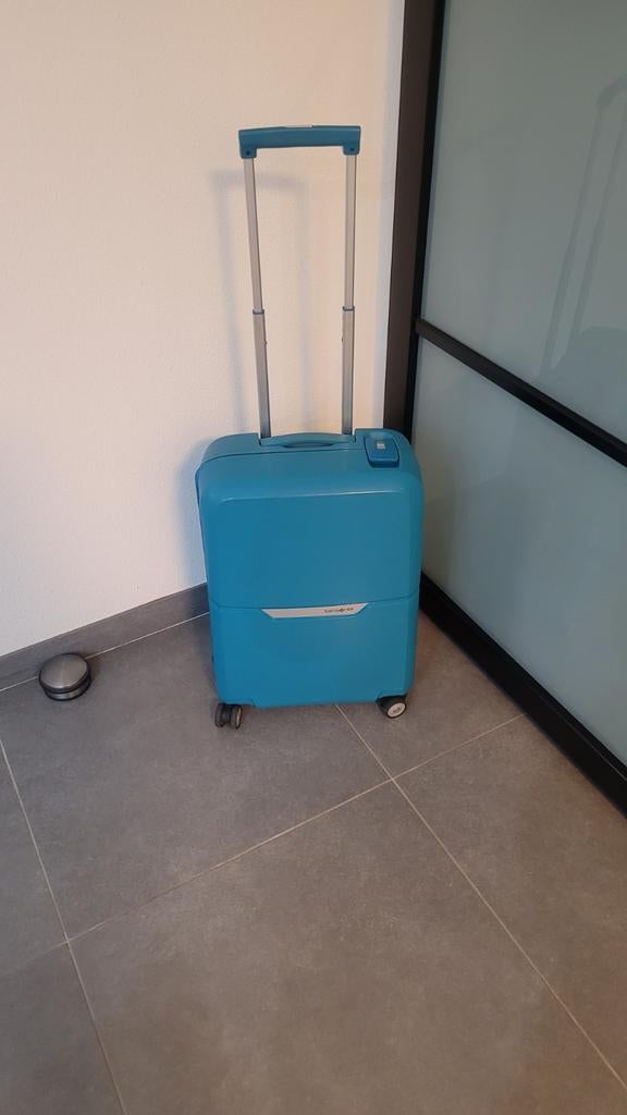 Samsonite Magnum Eco Spinner 55cm - Zo goed als nieuw, Sieraden, Tassen en Uiterlijk, Koffers, Ophalen, Wieltjes, 50 tot 60 cm