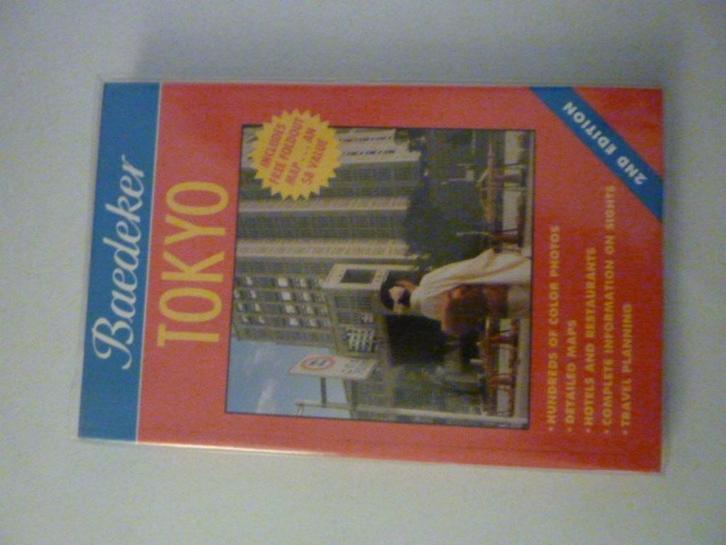 Baedeker Tokyo met citymap plattegrond 1995, Boeken, Overige Boeken, Zo goed als nieuw, Verzenden