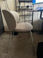 Eettafel stoel beige, Huis en Inrichting, Stoelen, Ophalen, Overige kleuren, Zo goed als nieuw, Metaal