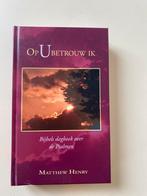 Op U betrouw ik – Bijbels dagboek over de Psalmen, Ophalen of Verzenden, Zo goed als nieuw, Overige typen
