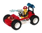 4601 Lego Fire Cruiser Jack Stone, Ophalen of Verzenden, Zo goed als nieuw, Complete set, Lego
