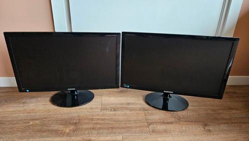 2x Samsung Syncmaster 24 inch monitor, Computers en Software, Monitoren, Zo goed als nieuw, 60 Hz of minder, DVI, VGA, LED, Full HD