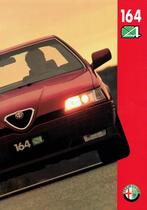 Folder Alfa Romeo 164 Quadrifoglio 4 (1994), Boeken, Auto's | Folders en Tijdschriften, Gelezen, Alfa Romeo, Ophalen of Verzenden