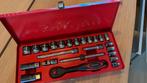 Dopsleutelset 3/8"opname 24-delig Engels, Doe-het-zelf en Verbouw, Ophalen, Zo goed als nieuw