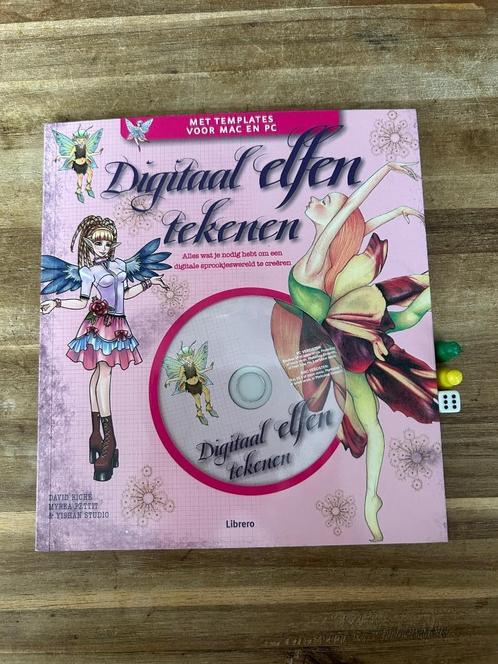 Digitaal elfen tekenen, Boeken, Hobby en Vrije tijd, Zo goed als nieuw, Tekenen en Schilderen, Ophalen of Verzenden