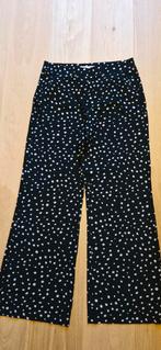 Studio Anneloes Zwarte Broek met Witte Stippen - Maat L, Studio Anneloes, Zwart, Maat 42/44 (L), Ophalen of Verzenden
