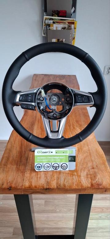 Mazda mx5 mx-5 nd(RF) nieuw bekleed stuur met zwart stiksel beschikbaar voor biedingen