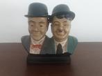 Laurel & Hardy buste., Verzamelen, Beelden en Beeldjes, Ophalen of Verzenden, Gebruikt, Mens