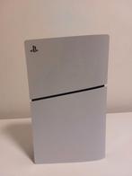 Playstation 5 Slim Disc incl controller en laadstation, Spelcomputers en Games, Spelcomputers | Sony PlayStation 5, Ophalen, Zo goed als nieuw
