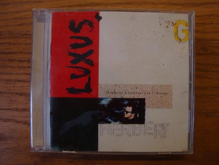 Herbert Grönemeyer - Luxus, Cd's en Dvd's, Cd's | Rock, Zo goed als nieuw, Poprock, Ophalen of Verzenden