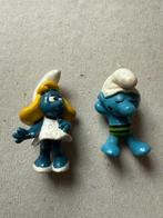 Smurf 20014 zonnebader en 20034 smurfin The Smurfs, Ophalen, Gebruikt, Smurfin, Poppetje, Figuurtje of Knuffel