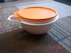 Tupperware kom/schaal doorsnee 19 cm, Ophalen of Verzenden, Zo goed als nieuw, Wit, Schaal