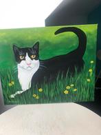 Schilderijen van poezen, Antiek en Kunst, Ophalen of Verzenden