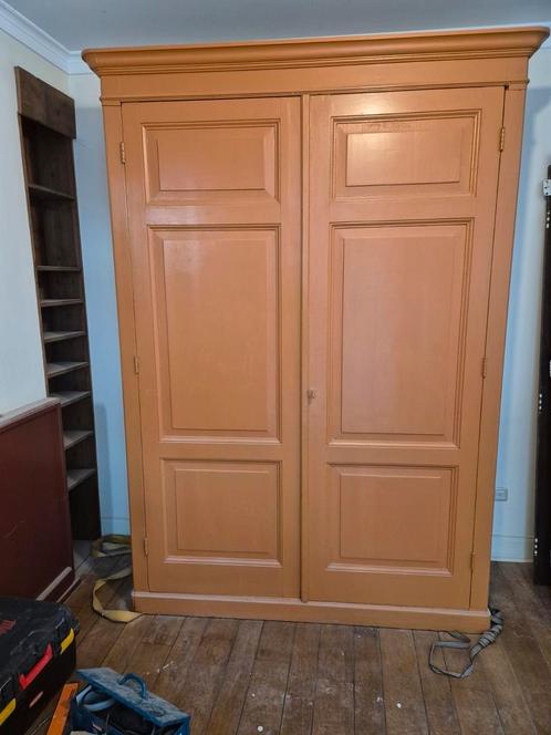 Klooster kast te koop. (Antiek grenen), Huis en Inrichting, Kasten | Computermeubels, Gebruikt, 170 cm of meer, 120 tot 170 cm