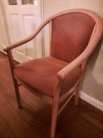 Deens design stoel  vintage, Ophalen, Hout, Bruin, Zo goed als nieuw