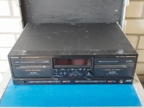 Aiwa AD-WX929 Stereo cassette deck, Audio, Tv en Foto, Cassettedecks, Dubbel, Overige merken, Ophalen of Verzenden