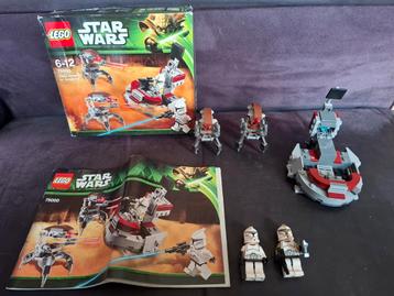 Lego Star Wars 75000 with Box Clone Troopers vs. Droidekas beschikbaar voor biedingen