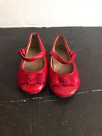 Brocante vintage rode lakschoentjes met strikje, maat 25, Ophalen of Verzenden