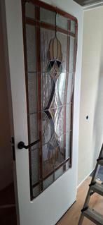 Glas in Lood Deur - Prachtige Blikvanger!, Doe-het-zelf en Verbouw, Deuren en Horren, Ophalen, Gebruikt, 80 tot 100 cm, Binnendeur