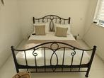 Smeedijzeren Bed - Gratis af te halen, Huis en Inrichting, Ophalen, Gebruikt, Tweepersoons, Metaal