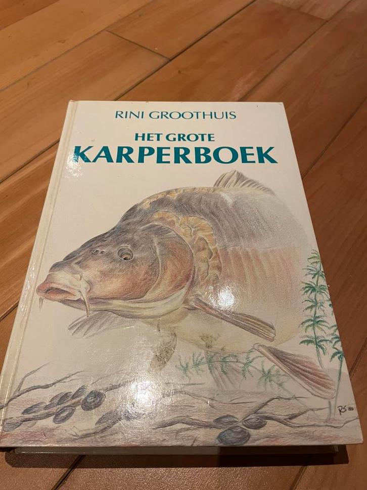 Rini Groothuis, Het grote Karperboek vitage, Watersport en Boten, Hengelsport | Karpervissen, Zo goed als nieuw, Overige typen
