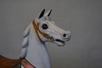 Antiek carrousel paard firma Haine, Antiek en Kunst, Antiek | Speelgoed, Ophalen