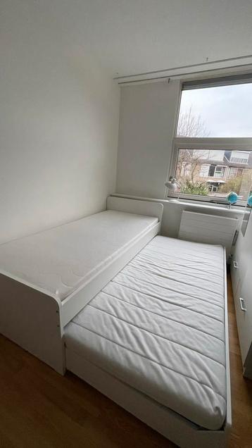 Ikea Bedframe met onderbed en opberger - 90x200 - afbeelding 2