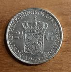 Wilhelmina rijksdaalder 1943, Ophalen of Verzenden, Koningin Wilhelmina, 2½ gulden