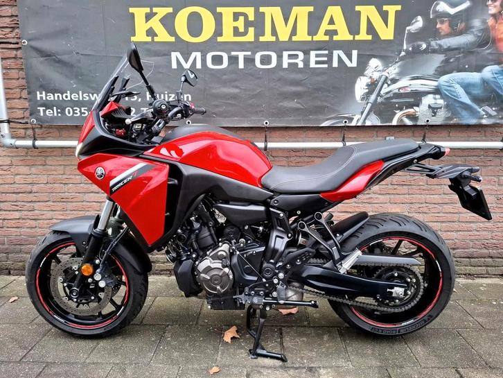 YAMAHA TRACER 7 (bj 2023) 9300 KM 35 KW A2  nieuwstaat top, Motoren, Motoren | Yamaha, Bedrijf, Toermotor, 12 t/m 35 kW, 2 cilinders