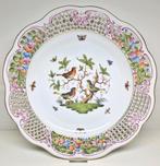 Herend luxe wandbord / sierbord Rothschild Bird decor., Antiek en Kunst, Ophalen of Verzenden