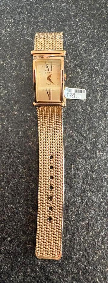 Seiko Rivoli doublé dames horloge met doublé netwerk band. beschikbaar voor biedingen