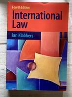 International Law Jan Klabbers 4de druk, Boeken, Ophalen of Verzenden, Gamma, WO, Zo goed als nieuw
