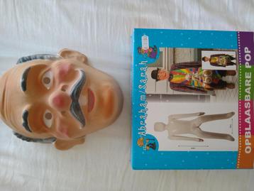 Abraham pop met masker beschikbaar voor biedingen