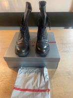 Prachtige Prada zwart leren boots/laarsjes 40, Kleding | Dames, Schoenen, Ophalen of Verzenden, Zo goed als nieuw, Zwart