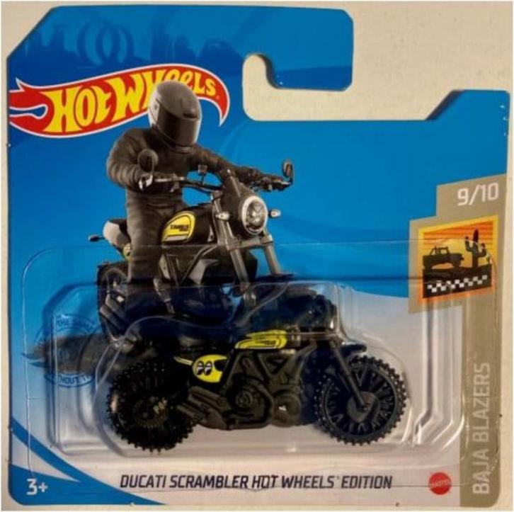 2021 Hot Wheels Ducati Scrambler Hot Wheels Edition, Kinderen en Baby's, Speelgoed | Speelgoedvoertuigen, Nieuw, Ophalen of Verzenden