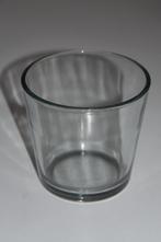 Glazen bloempot planten pot vaas NIEUW, Tuin en Terras, Bloempotten, Overige materialen, Rond, Nieuw, Ophalen of Verzenden