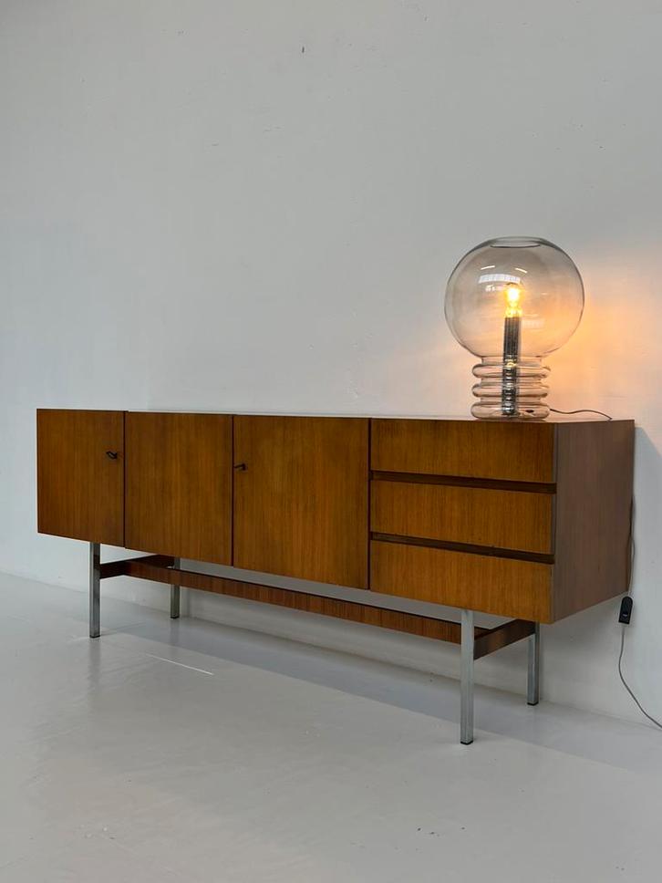 Vintage Musterring dressoir, Huis en Inrichting, Kasten | Dressoirs, Zo goed als nieuw, 150 tot 200 cm, 25 tot 50 cm, Ophalen of Verzenden