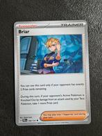 Briar #100 Pokemon Prismatic Evolutions 100/131, Hobby en Vrije tijd, Ophalen of Verzenden, Zo goed als nieuw