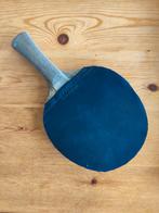 Tafeltennis batje compleet met twee zwarte rubbers, Ophalen of Verzenden, Net, Batje(s) of Balletje(s)