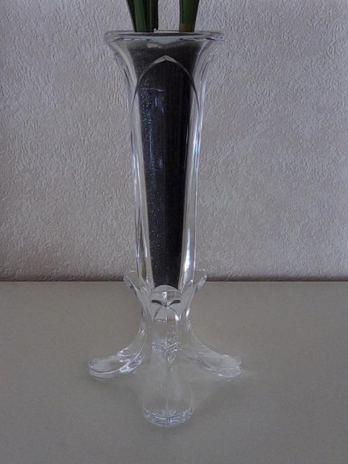 Vintage 3-poot vaas Cristal d’Arques Bandol, Durand, Huis en Inrichting, Woonaccessoires | Vazen, Nieuw, Ophalen of Verzenden